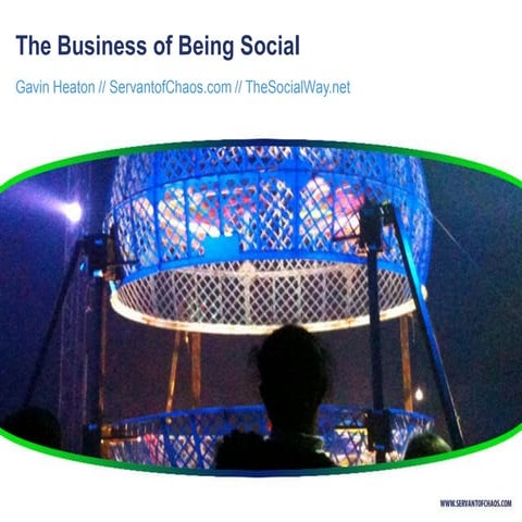 Business of Being Social