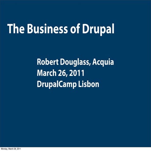 Business of Drupal