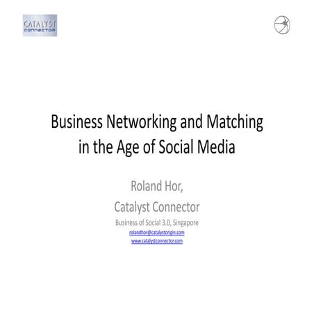 Business of Social 3.0 - overview