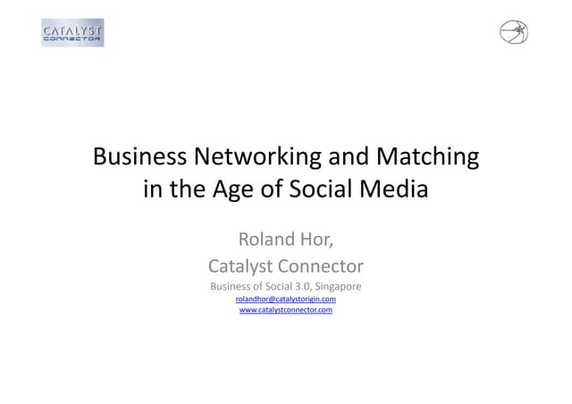 Business of Social 3.0 - overview