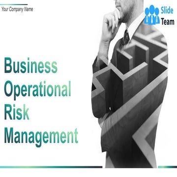 Business Operational Risk Management Powerpoint Presentation Slides