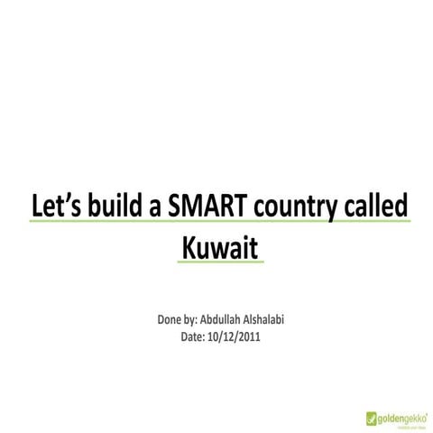 Building a startup ecosystem in Q8 | PDF