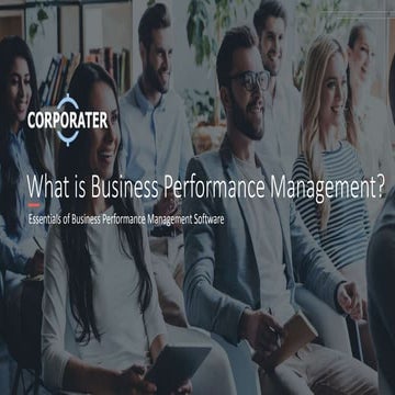 What is Business Performance Management?