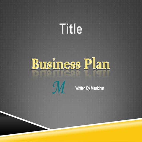 Business plan