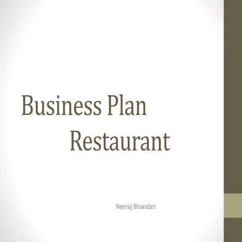 Business Plan by Neeraj Bhandari (Surkhet,Nepal)