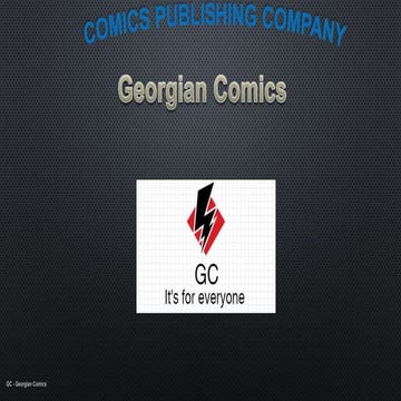 Business Plan - Comics | PPTX