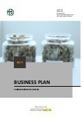 Cannabis Cultivation Business Plan Template