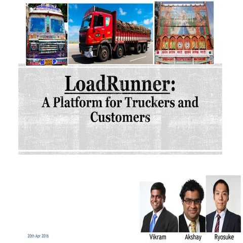 Uber for Trucks Business Plan