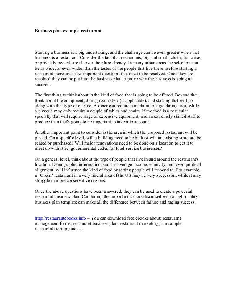 Writing a business plan template image