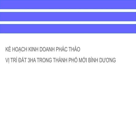 Business Plan For 3ha In Bd New City