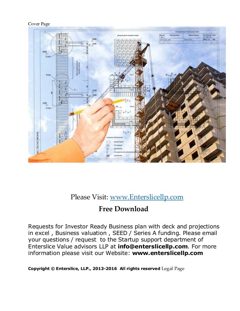 Business Plan For Construction And Engineering