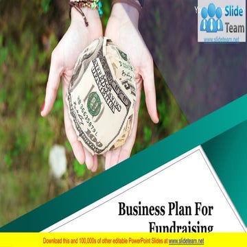 Business Plan For Fundraising PowerPoint Presentation Slides