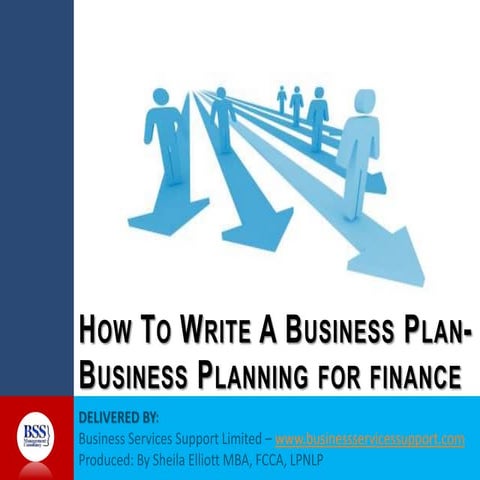 Business Planning For Finance