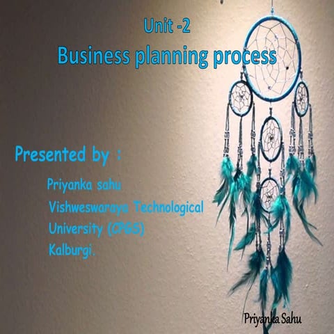 Business planning process