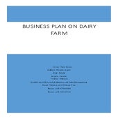 Business plan on_dairy