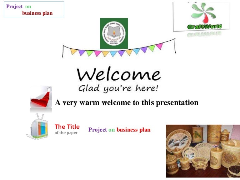 Business Plan On Handicraft