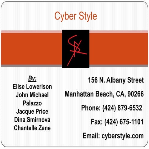 Business Plan Powerpoint