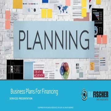 Business Planning for Financing