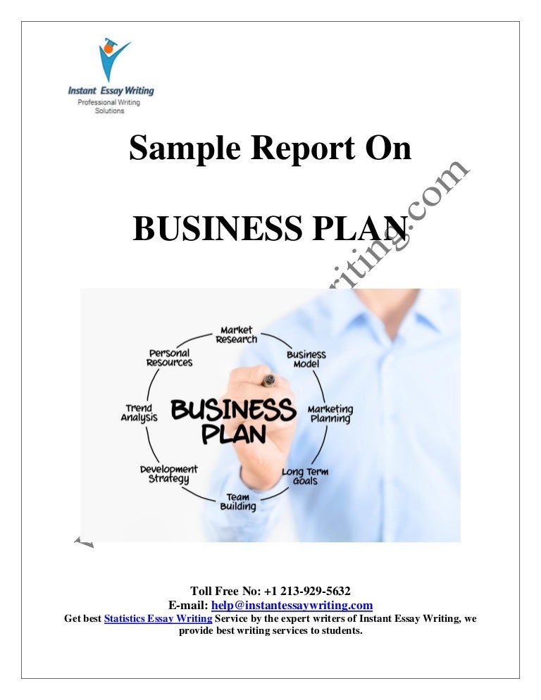 Simple business plan template image