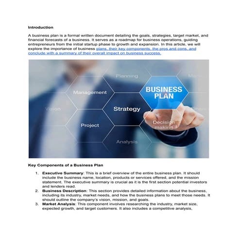 Business Plans_ A Comprehensive Guide.pdf