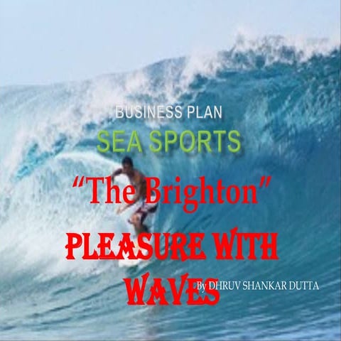 Business plan sea sports | PPTX