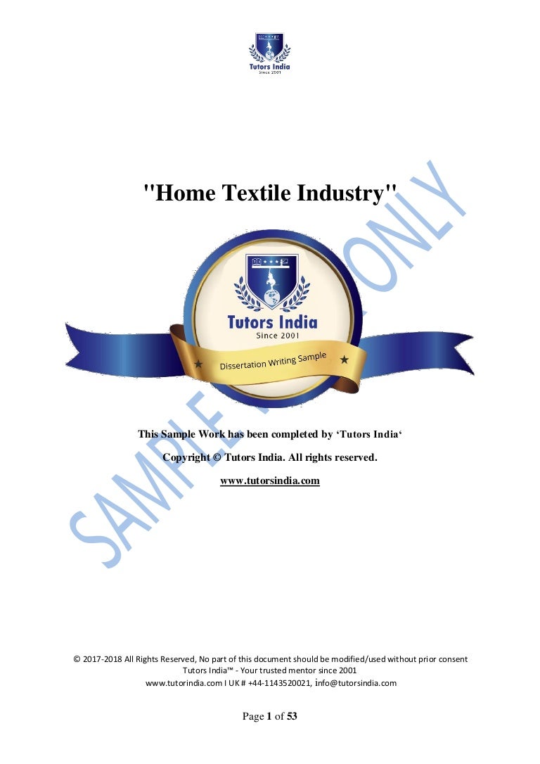 Business plan for textile industry ppt picture