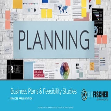 Business Plans & Feasibility Studies