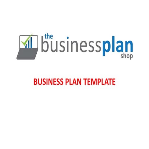Business plan template