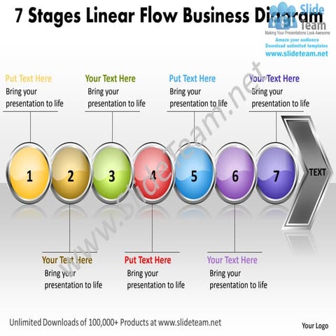 Ppt linear arrow critical path analysis business power point templates ...