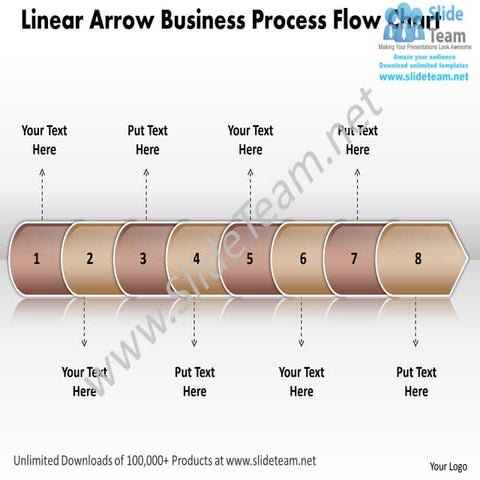 Business power point templates work flow is linear state diagram ppt ...