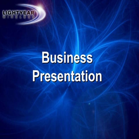 Lightyear Wireless Overview | PPT