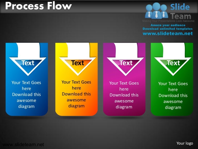 Flow Chart Ppt Template Download