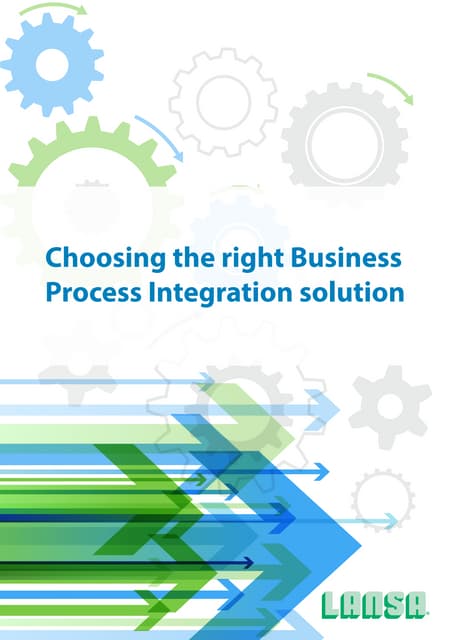 LANSA, Business Process Integration buyers guide