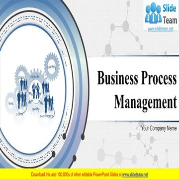 Business Process Management PowerPoint Presentation Slides 