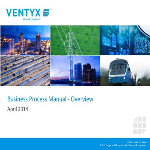Business process manual overview