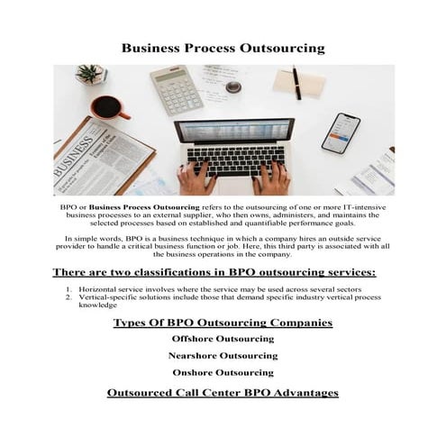 Business Process Outsourcing | BPO Centers