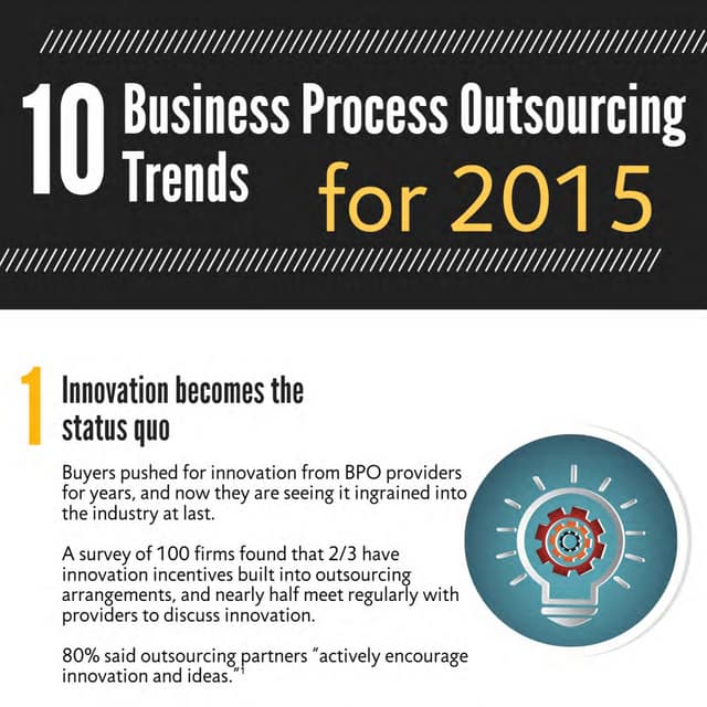 10 Business Process Outsourcing Trends for 2015