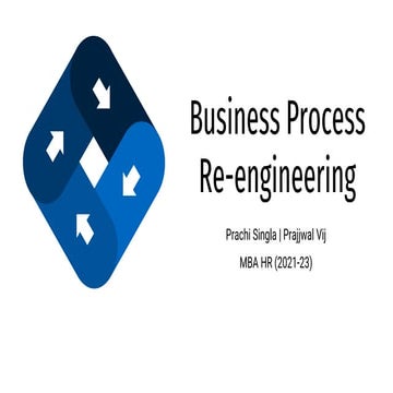 Business Process Re-engineering | PPT