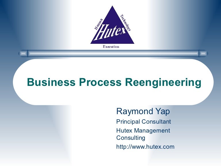 Business process reengineering