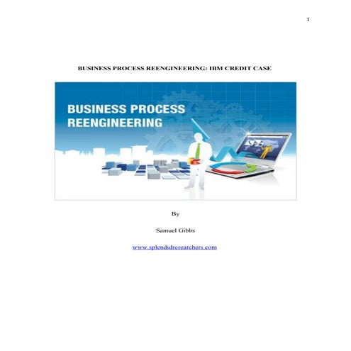 Business process reengineering