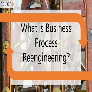 Business Process Reengineering