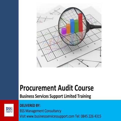 Business procurement audit
