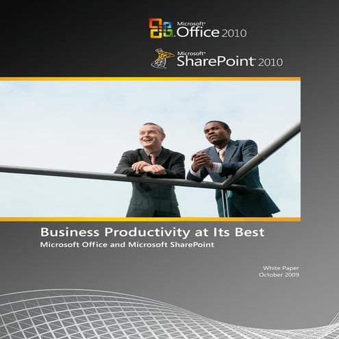 Business productivity at its best whitepaper