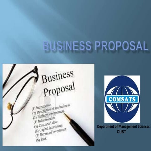 Business proposal