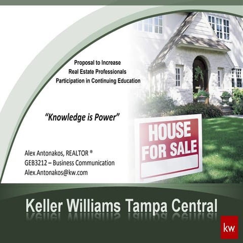 Final Business Proposal - Antonakos