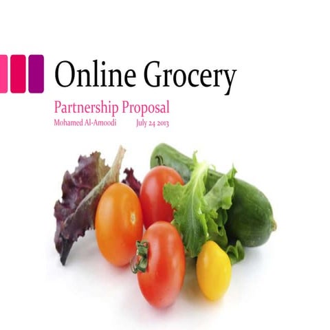 Online Grocery - Partnership Proposal