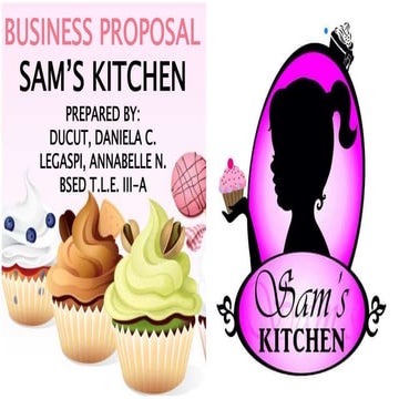 Business proposal in entrep