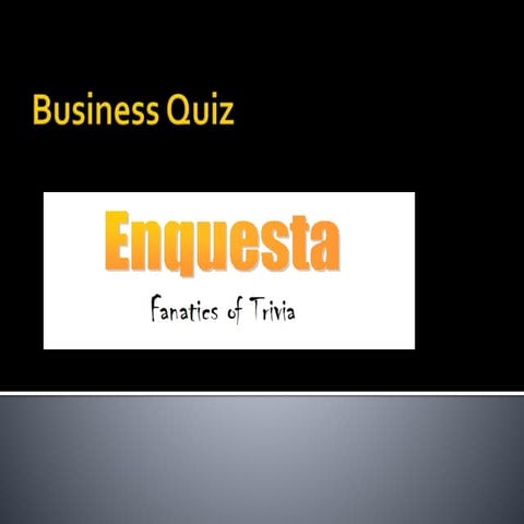 Business quiz 1
