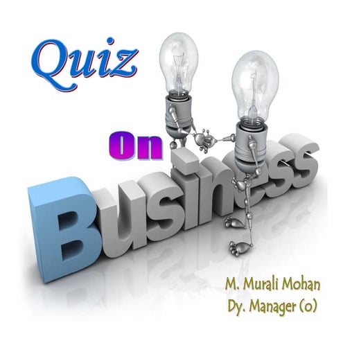 Business quiz