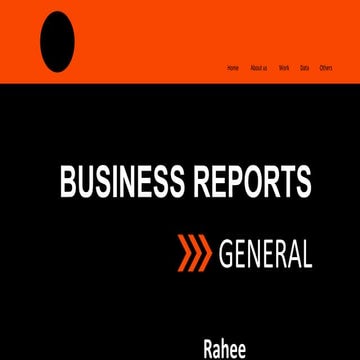 Business report Temples